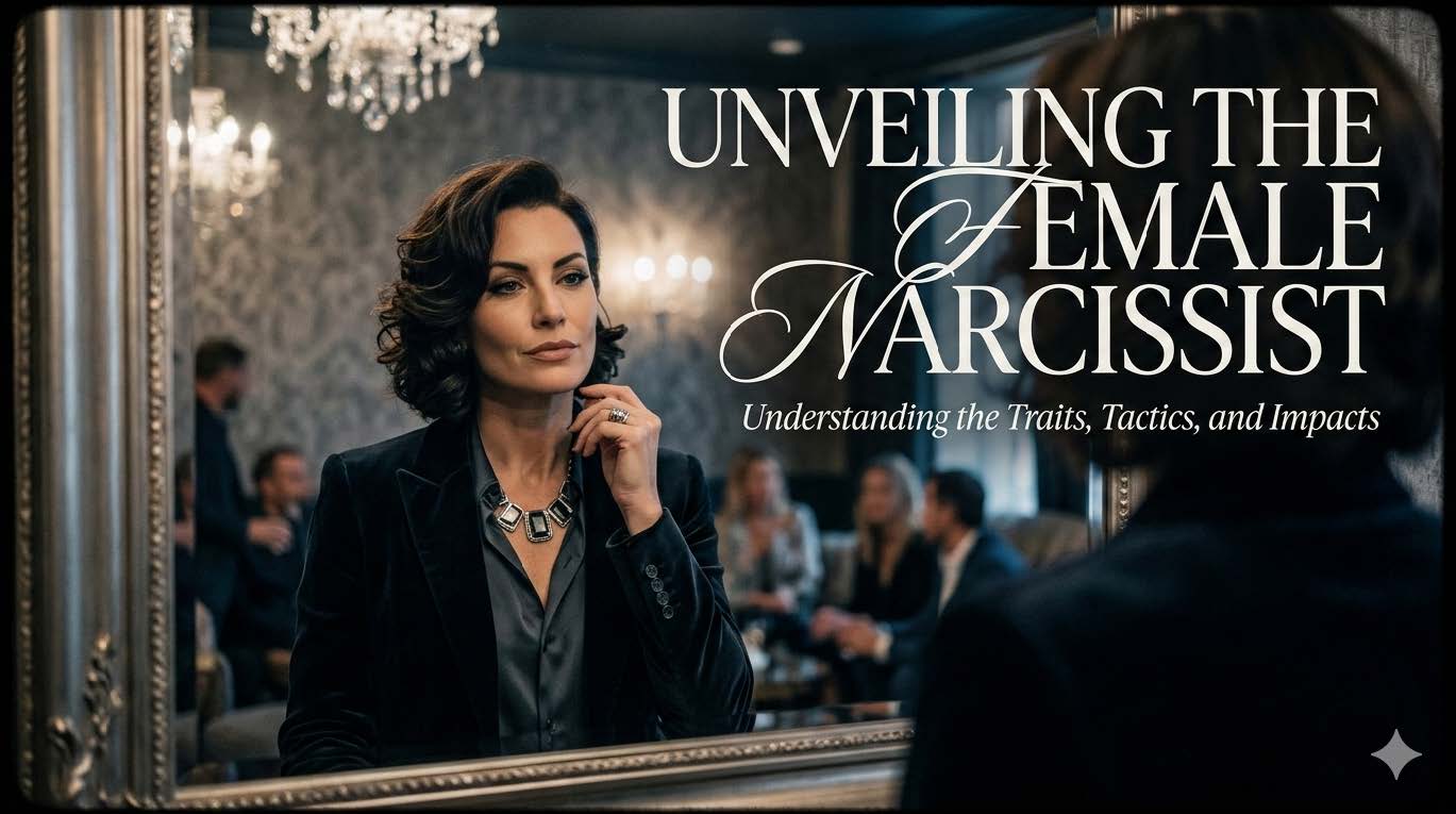7 signs of a female narcissist